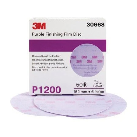 3M 30668, Hook FinFlm, P1200 260L, 6xNH, 600Z, 50PK 7100122780